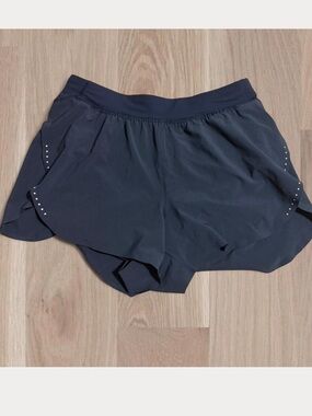 lululemon fast and free high rise classic fit split short 3”